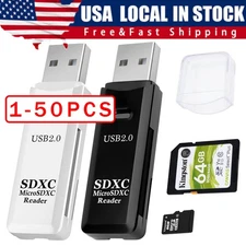 USB3.0 SD Card Reader For PC Micro SD Card to USB Adapter for Camera MemoryC Lot