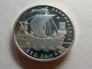BRD 10 €URO 2006 STÄDTEHANSE SILBER 18 07 GRAMM