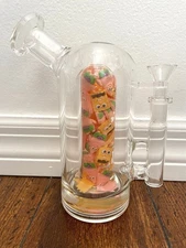 7.5” Premium Thick Glass Water Pipe SpongeBob Patrick 14mm