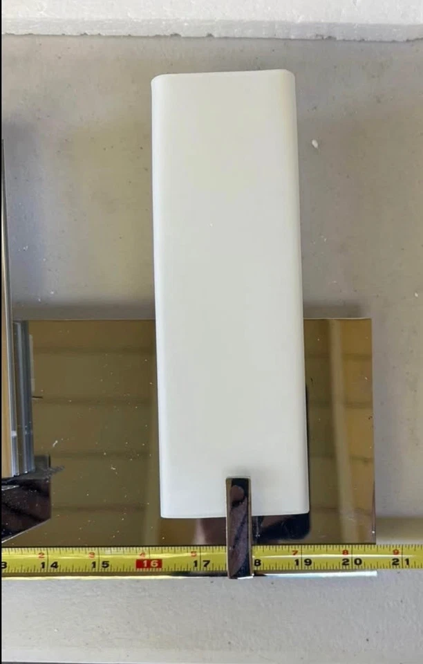 Tocador Alico/Elk Moderno 4 luces cromado Foto 4 de 4