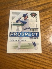 2024 Panini Prospect Edition Baseball Ticket #114 Colin Houck New York Mets