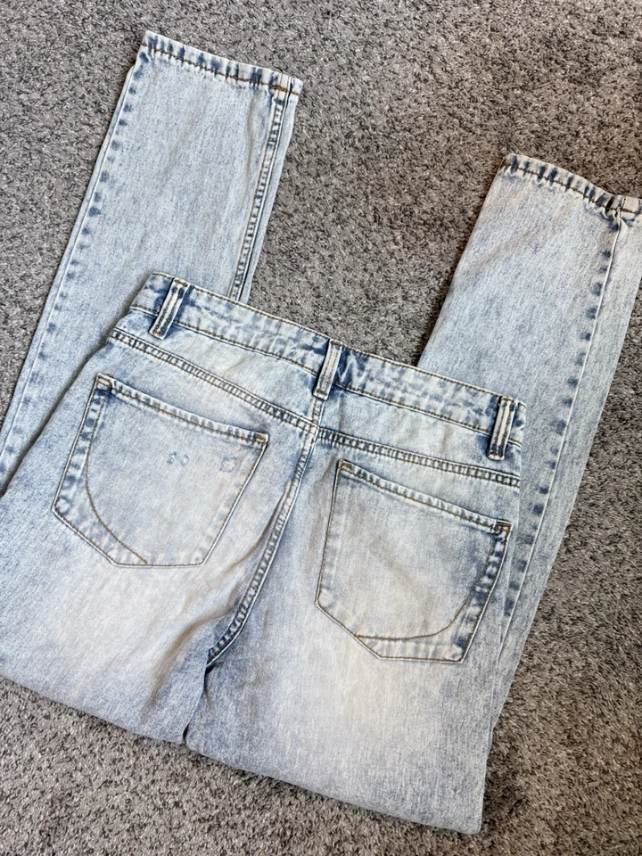 Paper Denim Cloth PD&C Jeans Men’s Straight Leg Taper Light Wash Denim Sz 30x30 - Image 3 of 4