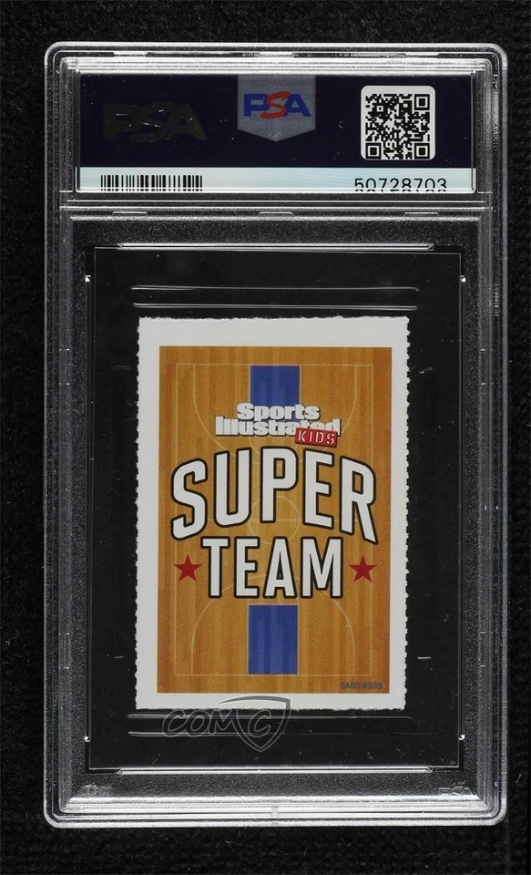 2017 Sports Illustrated for Kids Series 5 Super Team Jimmy Butler #669 PSA 5 - Image 2 of 2