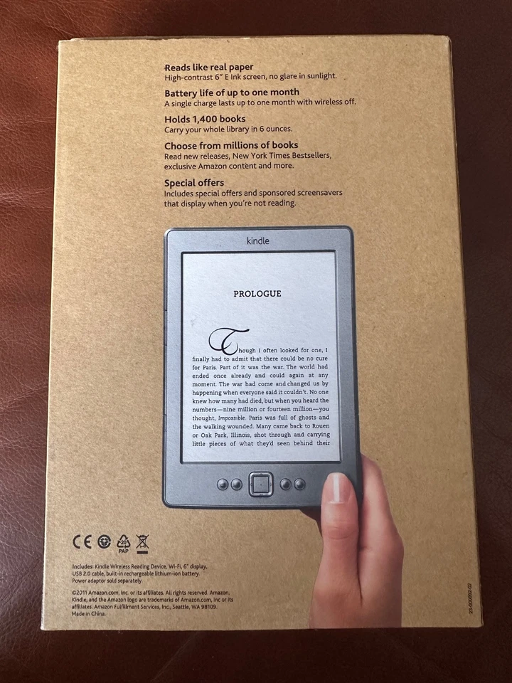Rare New Amazon Kindle Touch 4th GEN 2011 - Image 4 of 4