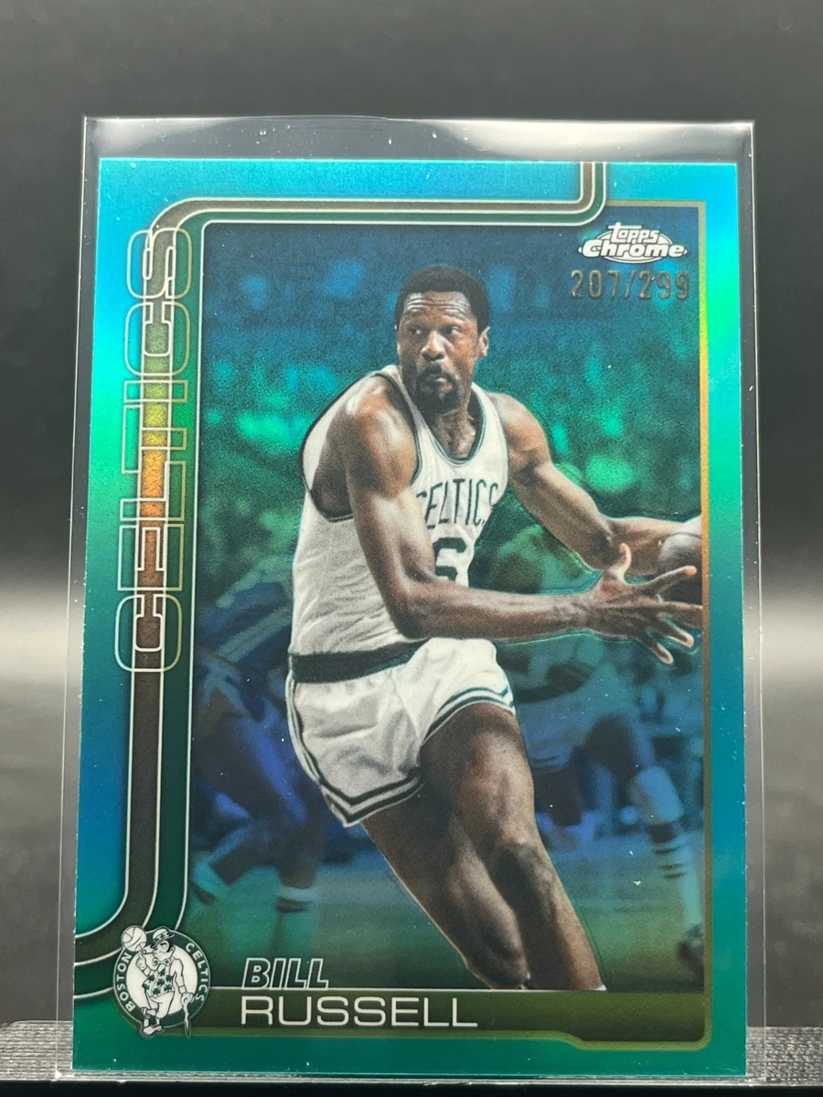 Topps Bill Russell Basketball Serial Numbered Sports Trading Cards
