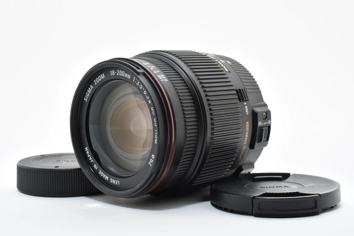 Sigma DC 18-200mm Focal Camera Lenses for sale | eBay