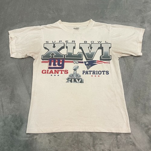 Reebok Superbowl XLVI NY Giants vs 