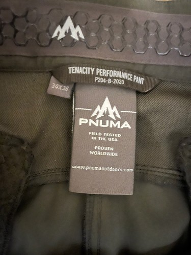 Pnuma Tenacity Performance Pant Cargo Outdoor Hunting Men’s 34x36 - Picture 3 of 3