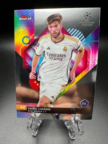 2023-24 Topps Finest UEFA Club Competitions - #26 Theo Zidane (RC) 9829