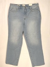 Universal Thread 90s Straight Jeans Plus Size 18 Slim Stretch Light Blue