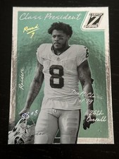 2023 Panini Zenith #CP-2019 Josh Jacobs Class President Card TCCCX