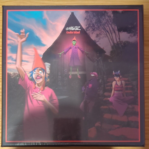 Gorillaz Cracker Island Limited (numbered) 10 Piece Coloured Vinyl Set - New