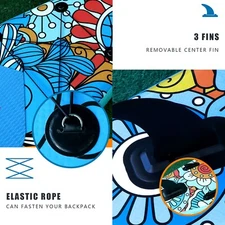 Aisunss new inflatable stand up paddle board sup surfboard 11' wakeboard surfing