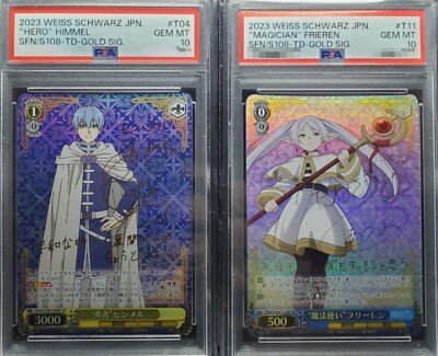 PSA10 Signed Weiss Schwarz Frieren Beyond Journey's End, frieren
