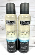TRESemme Pro Pure Invisible Styler Volume Finishing Hair Spray 6.8oz (2 Pack)