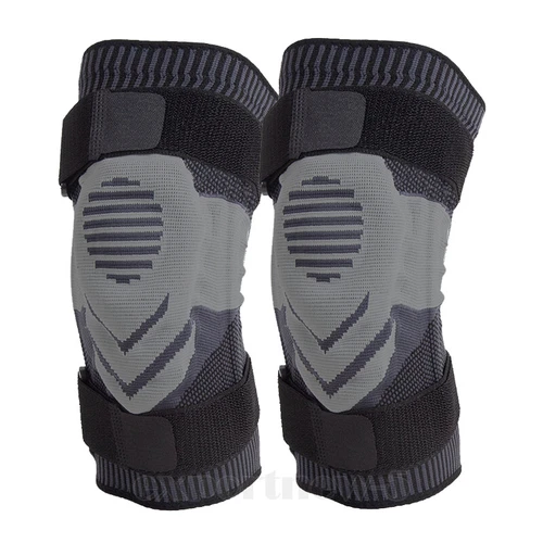 Knee Brace Compression Sleeve Support with Gel Pad Side Stabilizers Patella Wrap - Picture 30 of 57