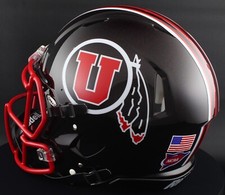 UTAH UTES NCAA Riddell Speed Full Size AUTHENTIC Football Helmet