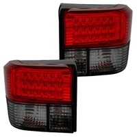 LED RüCkleuchten Heckleuchten FüR VW T4 Bus Bj. 90-03 Rot/Schwarz