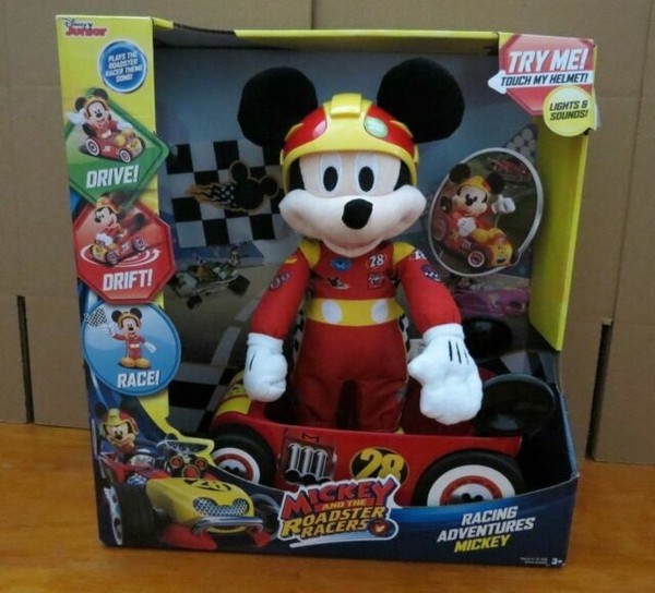 Just Play Mickey & The Roadster Racers Racing Plush for sale online | eBay
