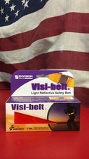 Skilcraft Visi-belt Reflective Safety Belt- Red