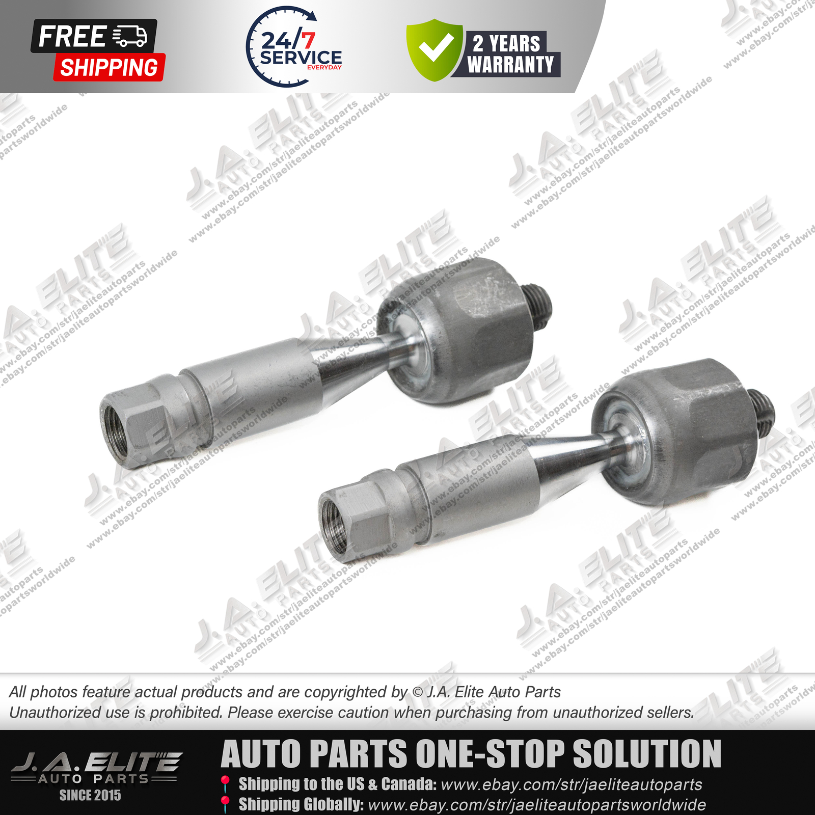 2pcs Front Inner Tie Rod Ends for Bentley Continental Flying Spur 4E0419821A