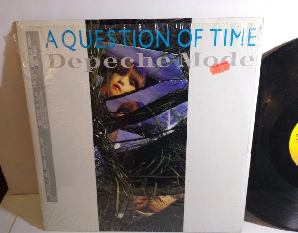Мини-альбом Depeche Mode Question Of Time Lust 12 дюймов Black Celebration Synth-Pop Mute 1986 - Изображение 3 из 4