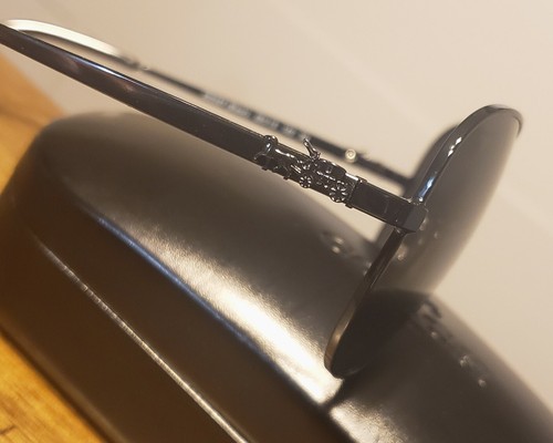 Lunettes de soleil aviateur Coach HC7074 L1648 900387 noir/gris foncé discontinues  - Photo 6/6