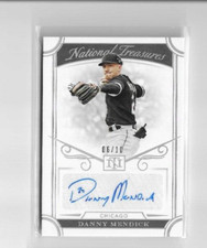2021 National Treasures Silver Holo Danny Mendick Auto #S-DM #'d 06/10