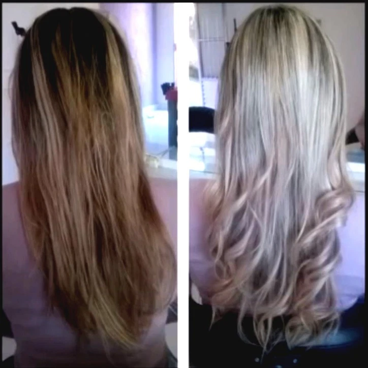 Mascarilla profesional de toxinas B violeta Portier Ciclos rubio platino 35,2 oz 1 kg Foto 4 de 4