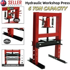 Hydraulic Bench Press 6Ton Heavy Duty Machine Workshop Garage Bearing Standing