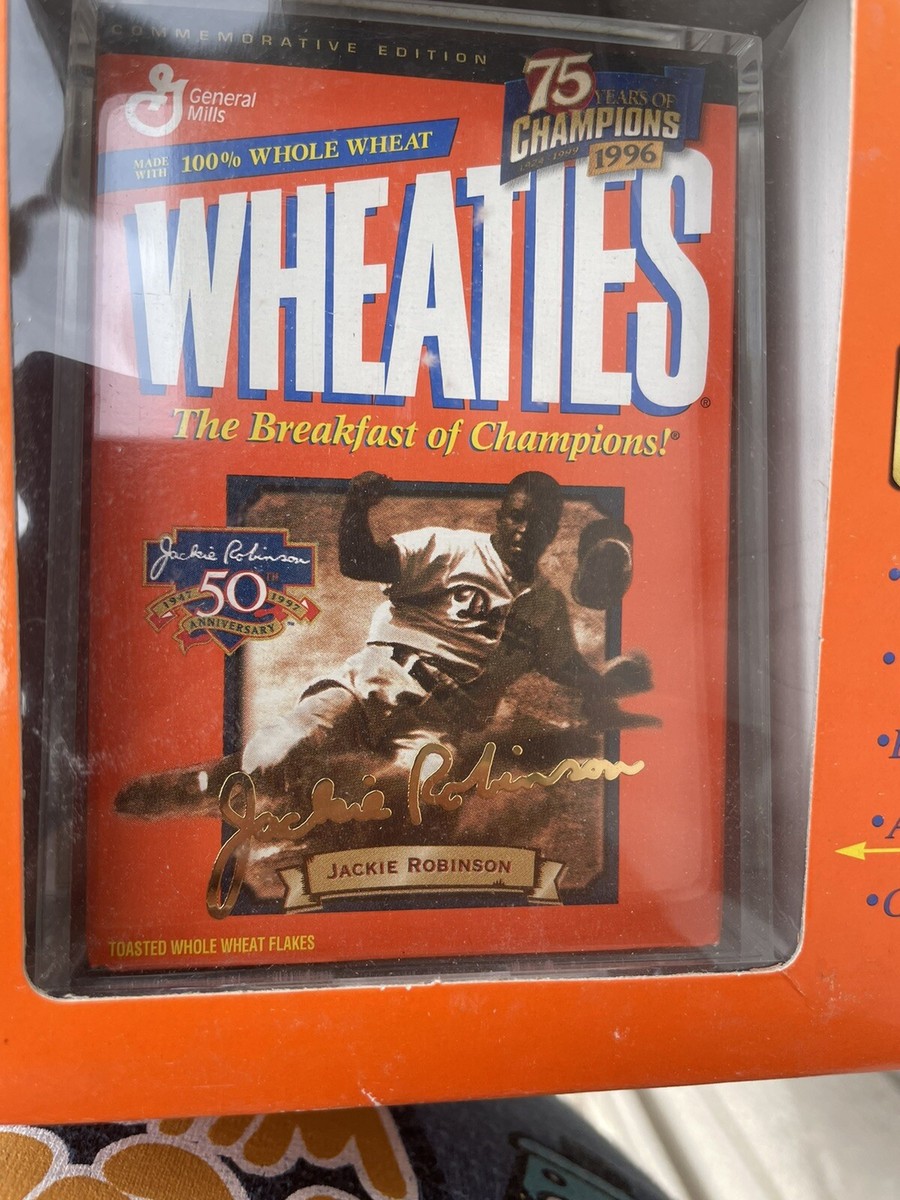 Mini Wheaties Box - 75 Years of Champions - 24K Gold Signature