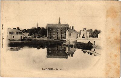 AK La Fleche Place Henri IV la Poste (1429285)