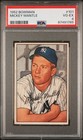 1952 Bowman # 101 Mickey Mantle New York Yankees HOF PSA 4 CENTERED!