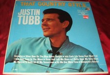 JUSTIN TUBB That Country Style LP ORIGINAL 1967 MONO STILL SEALED !! 