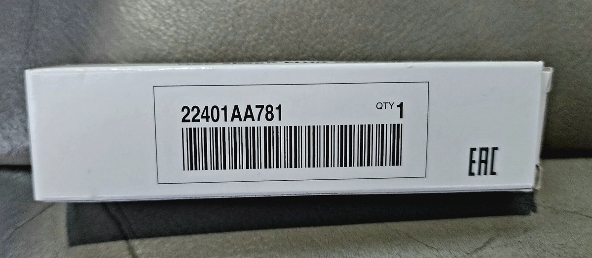 Subaru Genuine OEM Spark Plug Part# 22401AA781 NGK SILZKAR7B11 FB