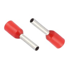 1000 PACK 18 AWG Insulated Pin Cord End Wire Ferrules Terminal 1.0mm2 Red