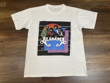 Vintage 1986 ALABAMA Country Band Single Stitch T-Shirt Size M Made In USA