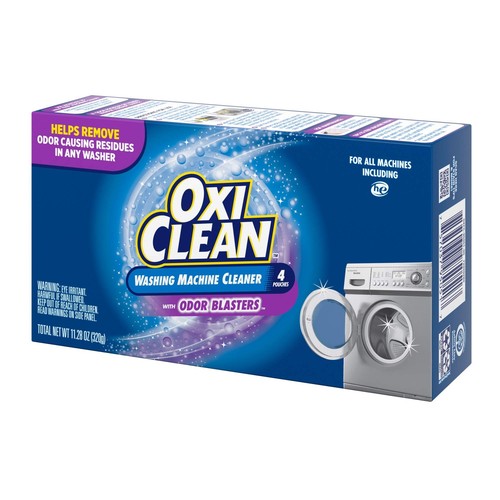 OxiClean Washing Machine Cleaner with, ODOR BLASTERS, 4 Count Fresh - Picture 11 of 12