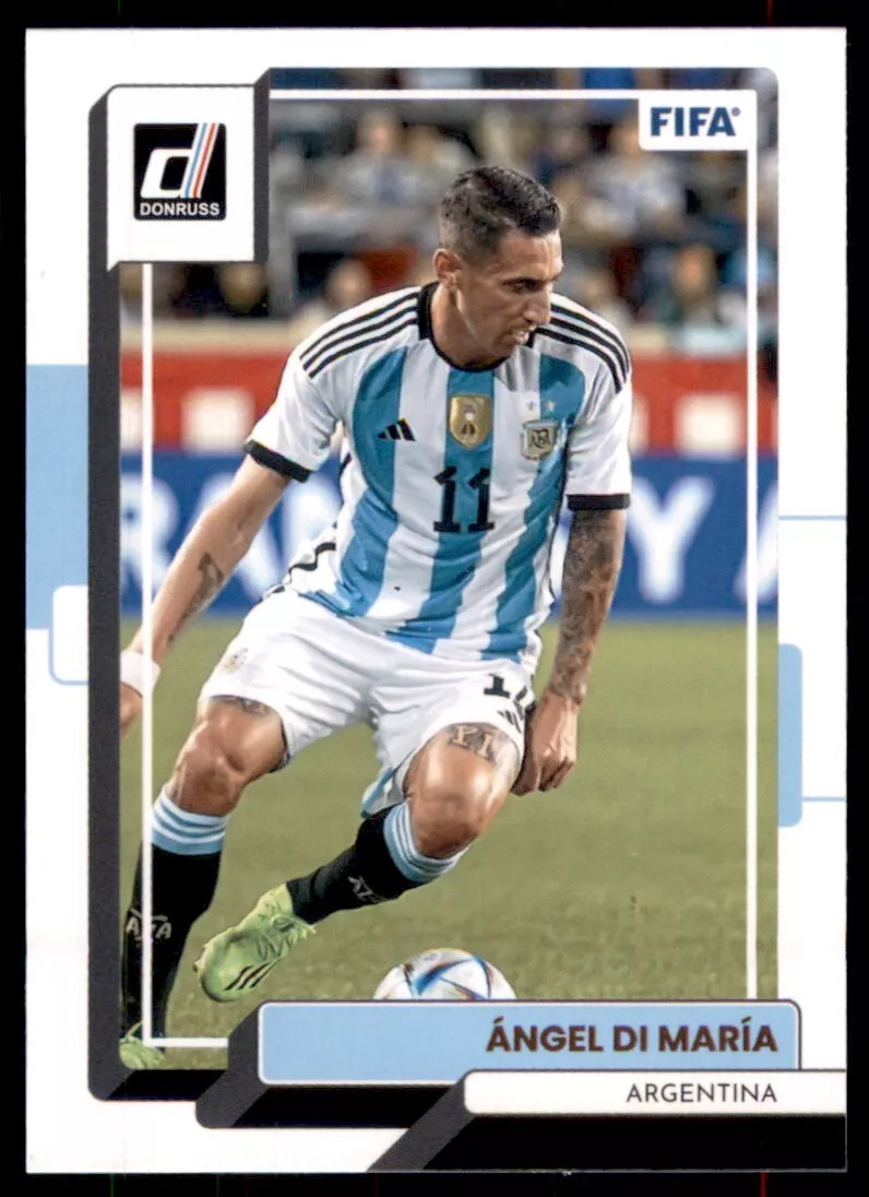 2022-23 Donruss Soccer Base #6 Angel Di Maria - Argentina