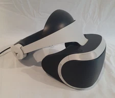 Sony PlayStation VR Headset Parts Lot with Console Cord Repair Needed