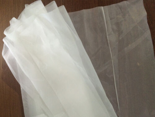 Screen Printing 160M/64T Mesh Fabric White Color DIY Stretch Screen Fame 1 yard - Picture 2 of 9