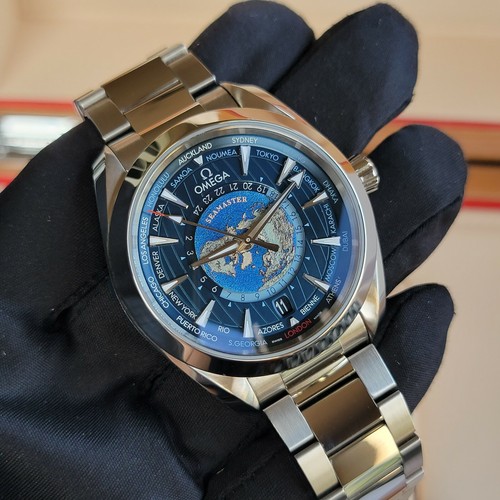 MINT 2021 OMEGA AQUA TERRA WORLDTIMER 
