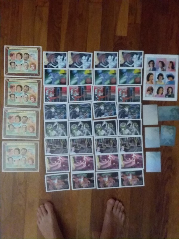 Nicaragua Correos 1994 Alien Sighting  Stamp Set Collection, original papers +++