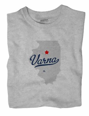 Varna Illinois IL T-Shirt MAP