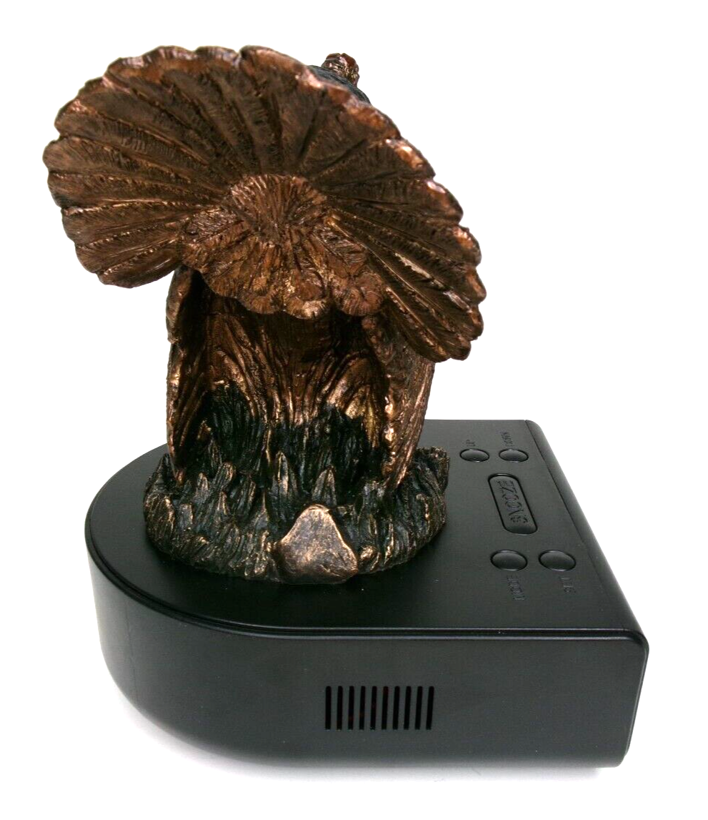 Cabela's Wild Turkey Alarm Clock with Real Turkey Sound Effects Open