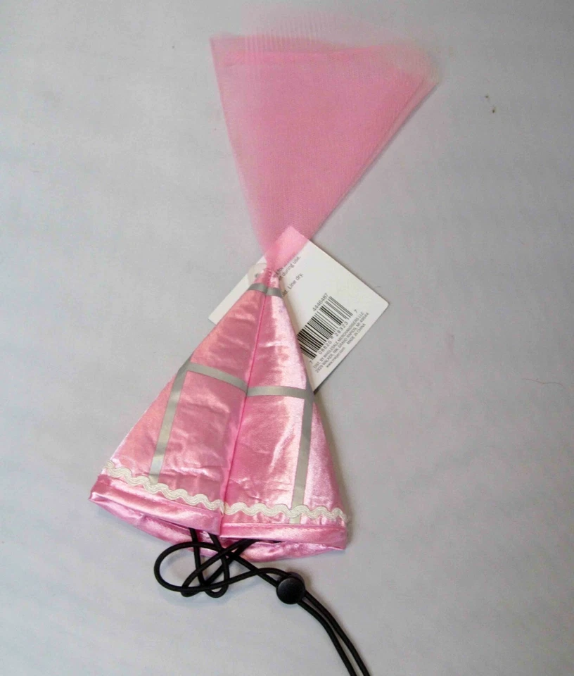 Medieval Pink Princess Teddy Bear / Doll Clothing Cat Hat Pet Halloween Costume - Image 4 of 4