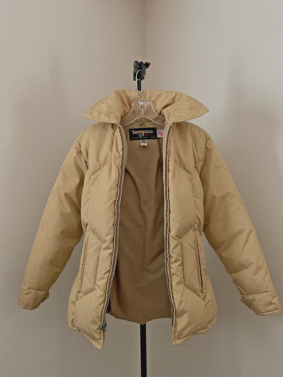 Women s XS S Vintage TEMPCO Goose Down Coat NWOT eBay