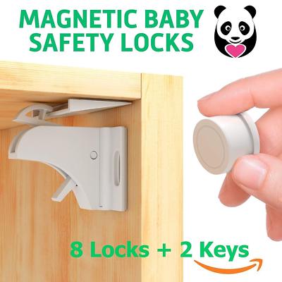 Magnetic Baby Proof Child Safety Cabinet Locks for Drawers