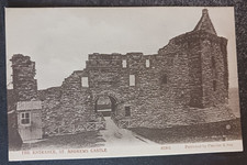 vtg postcard Scotland Fletcher The Entrance, St Andrews Castle unposted Britain