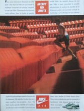 NIKE Air vintage Chaussures Print Ad! " Running shoes "